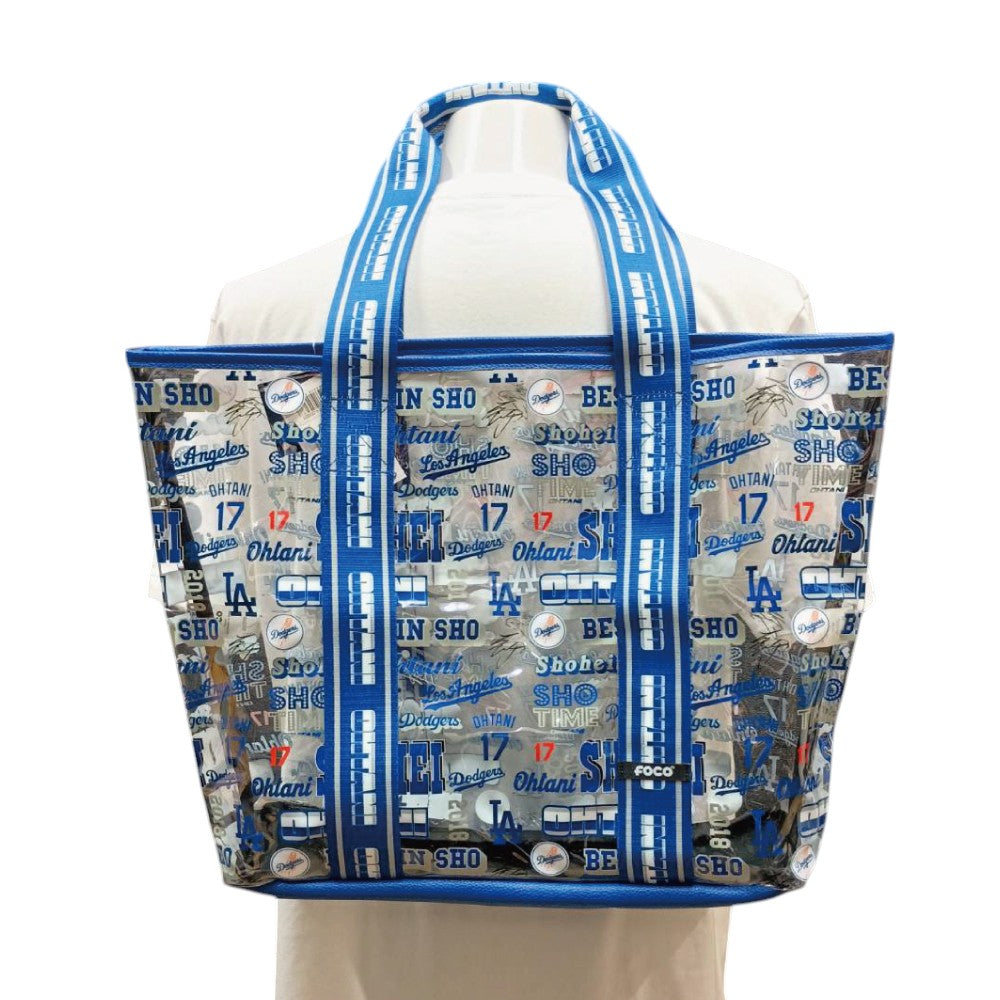 SHOHEI OHTANI LOS ANGELES DODGERS PRINTED CLEAR TOTE BAG