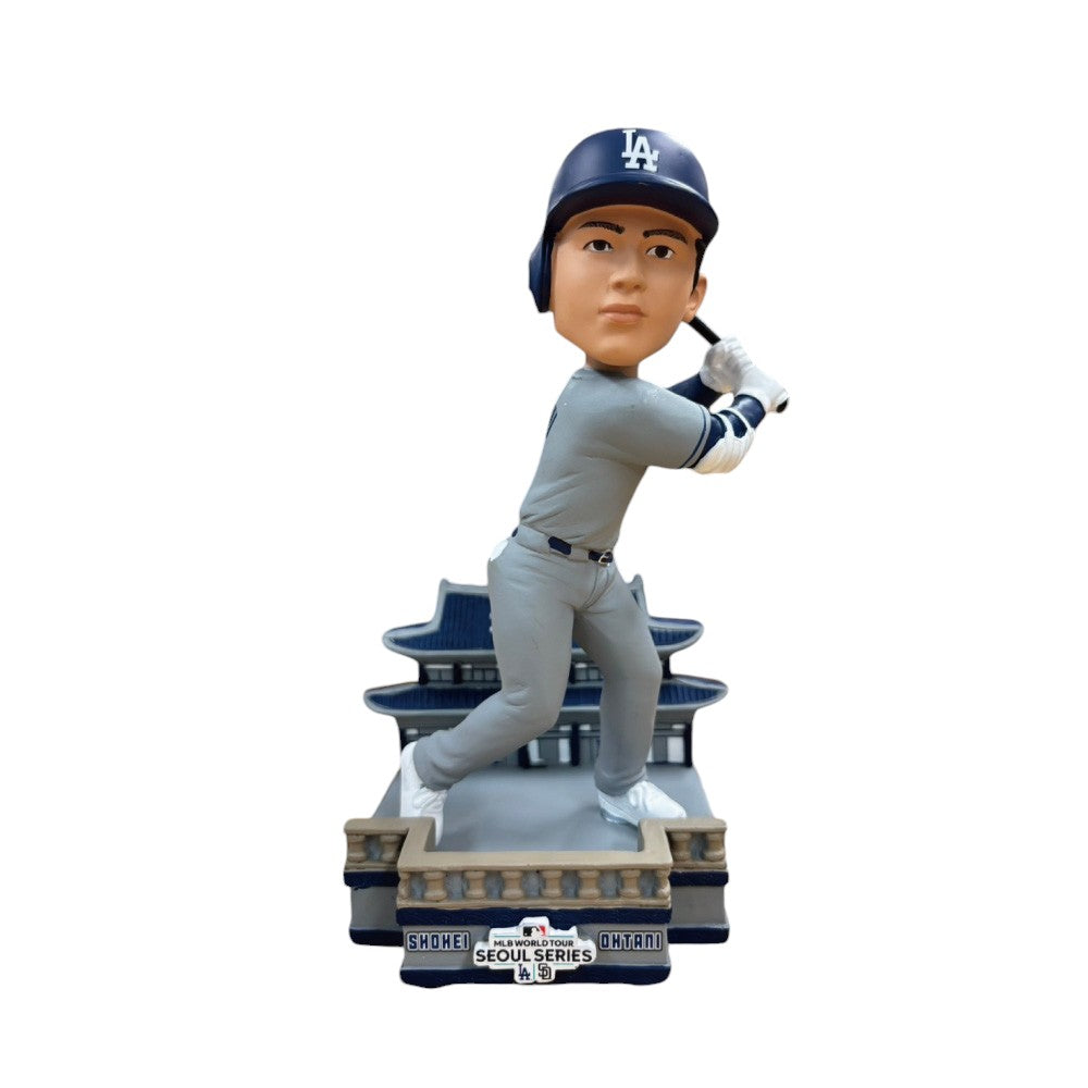 【韓国開幕戦記念】大谷翔平 LA ドジャース 開幕戦 ソウルシリーズ 2024 ボブルヘッド 約8インチ(※世界限定1,024個)