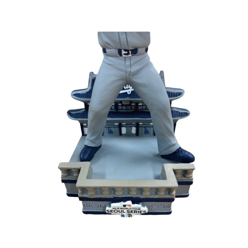 LA ドジャース 開幕戦 ソウルシリーズ 2024 山本由伸 ボブルヘッド 約8インチ