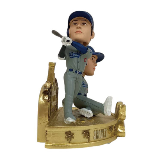 ドジャース 大谷翔平 50-50CLUB デュアルボブルヘッド 5インチ(ヒッティング/ランニング)