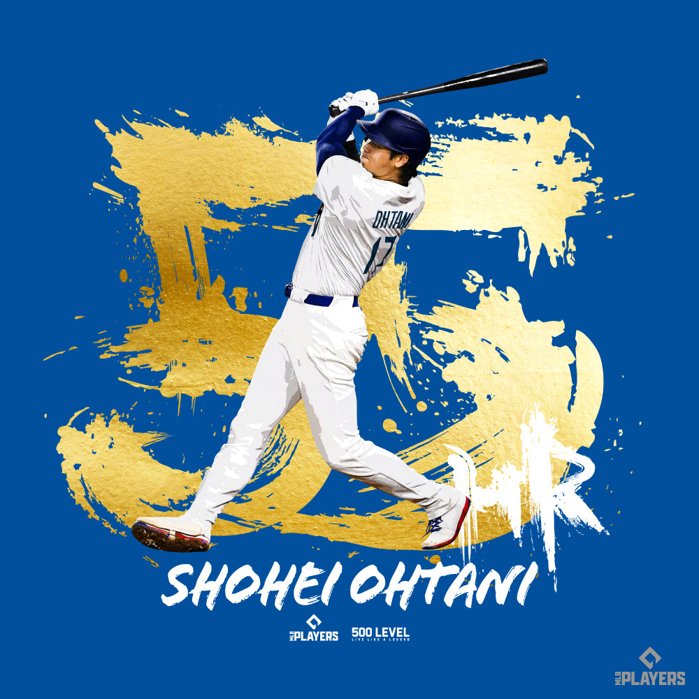 予約販売【大谷翔平】SHOHEI OHTANI 『55 HOME RUN』 Tシャツ ロイヤルブルー