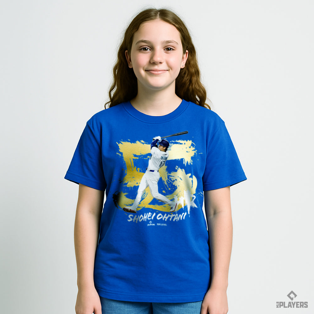 予約販売【大谷翔平】SHOHEI OHTANI 『55 HOME RUN』 Tシャツ ロイヤルブルー