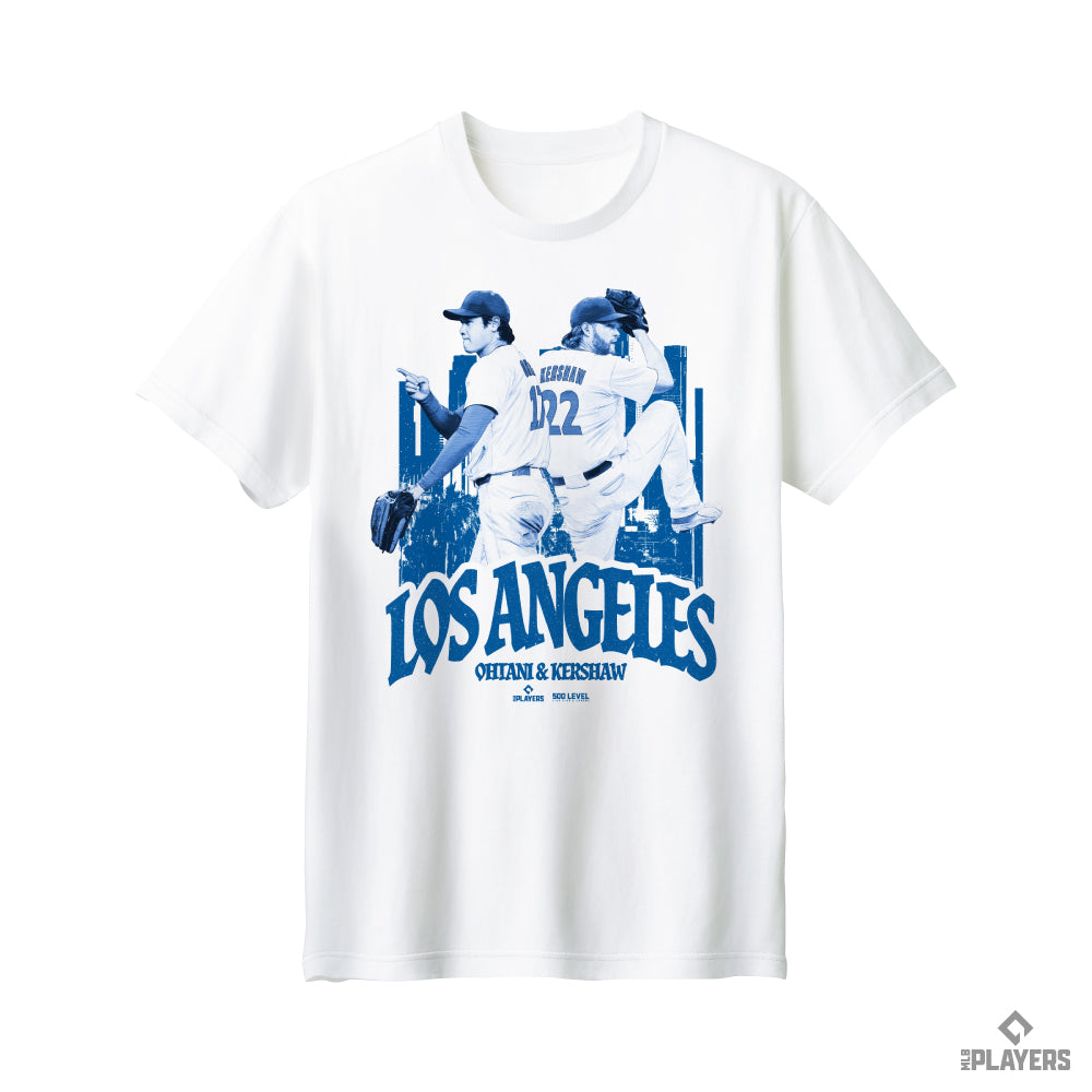 予約販売【大谷翔平/クレイトンカーショー】Shohei Ohtani Clayton Kershaw 『respect』 Tシャツ ホワイト
