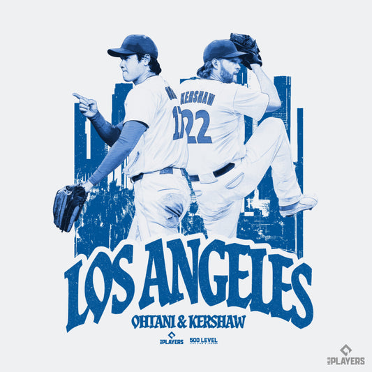 予約受付終了【大谷翔平/クレイトンカーショー】Shohei Ohtani Clayton Kershaw 『respect』 Tシャツ ホワイト