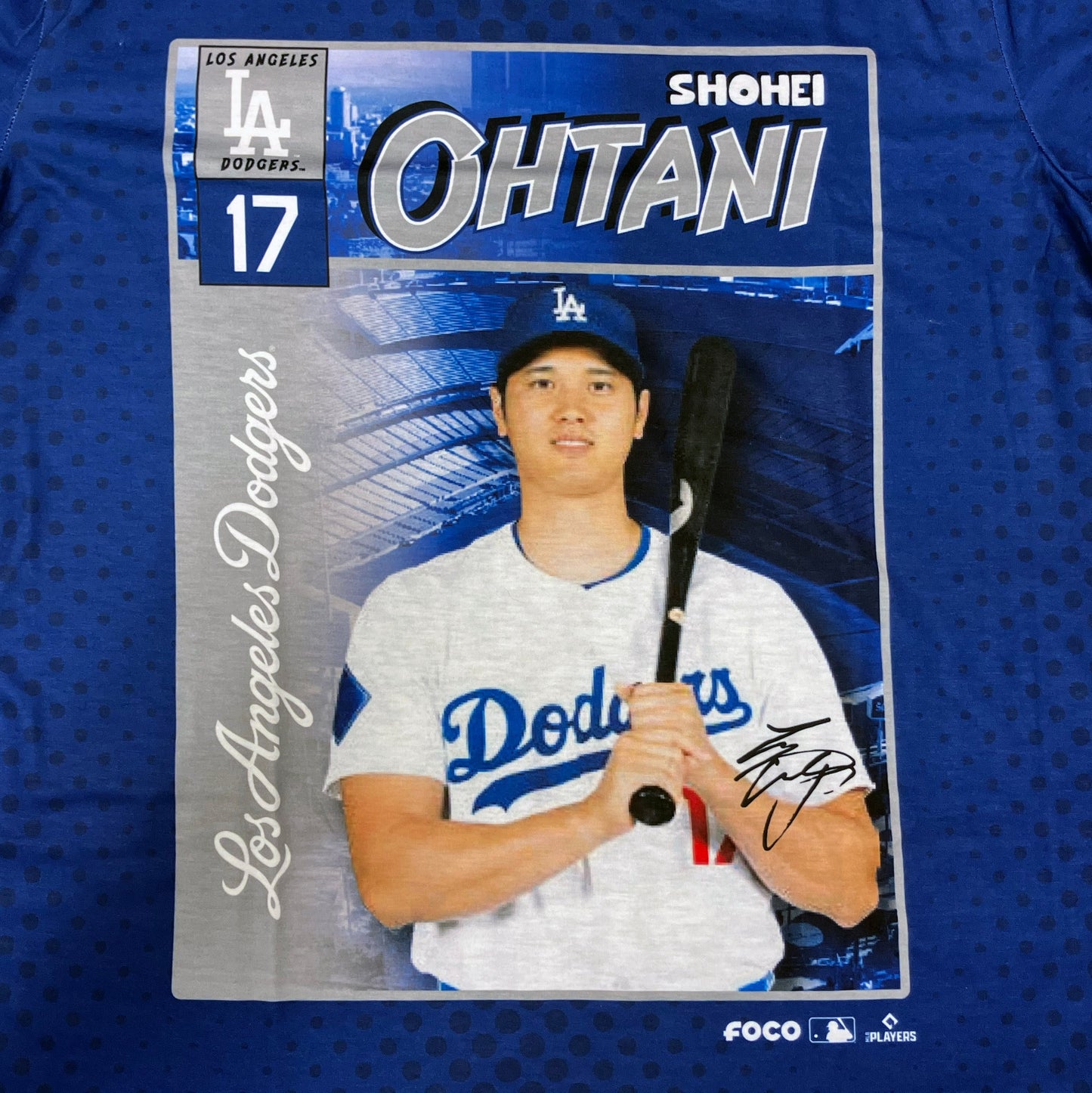 【大谷翔平】FOCO SHOHEI OHTANI「コミック」Tシャツ