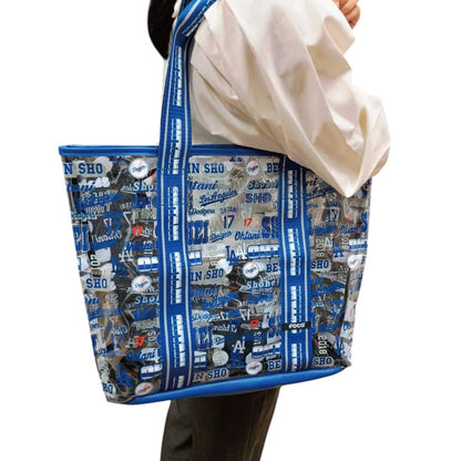 SHOHEI OHTANI LOS ANGELES DODGERS PRINTED CLEAR TOTE BAG