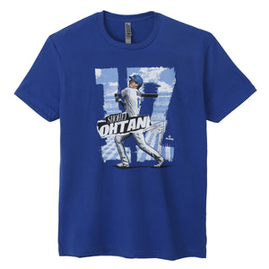 【大谷翔平】Shohei Ohtani Los Angeles D Rough WHT　S/M/L/XLサイズ　Tシャツ