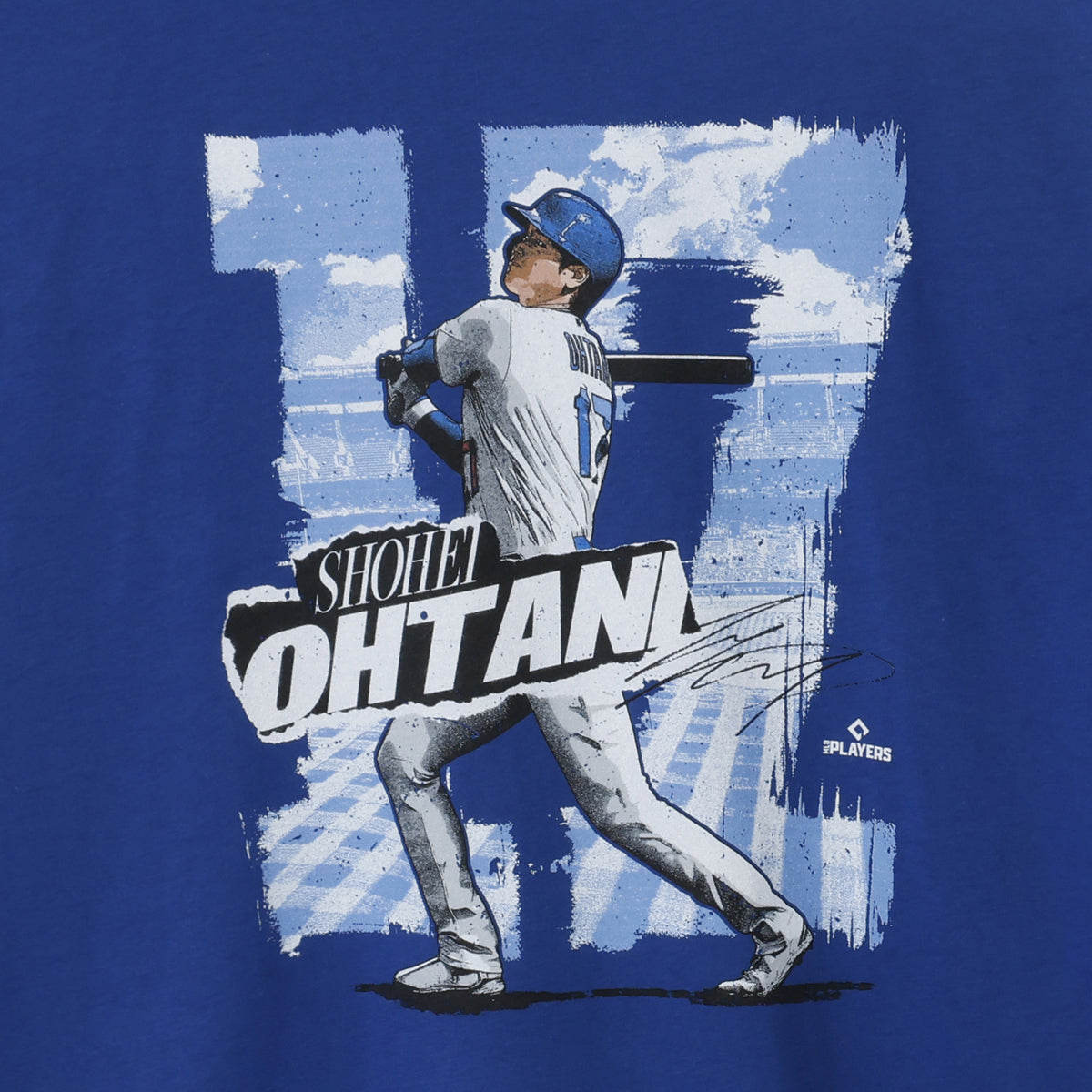 【大谷翔平】Shohei Ohtani Los Angeles D Rough WHT　S/M/L/XLサイズ　Tシャツ