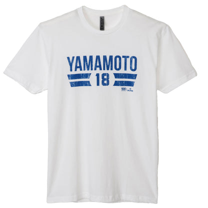 Yoshinobu Yamamoto Los Angeles D Font　Tシャツ　S / M / L / XL