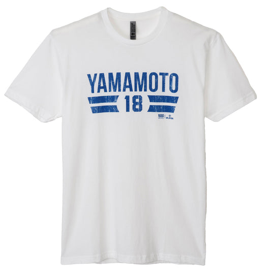 Yoshinobu Yamamoto Los Angeles D Font　Tシャツ　S / M / L / XL
