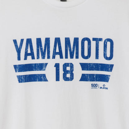 Yoshinobu Yamamoto Los Angeles D Font　Tシャツ　S / M / L / XL