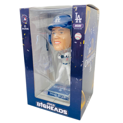 FOCO SHOHEI OHTANI 2024 WORLD SERIES CHAMPIONS ボブルヘッド 約9.5インチ (SQUARE BASE BIGHEAD)