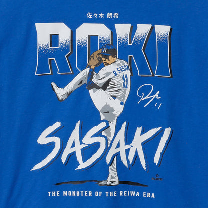【開幕佐々木朗希】佐々木朗希 Monster of the Reiwa Era  Tシャツ　S / M / L / XL
