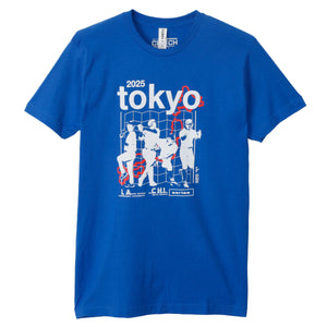 tokyoseries blue Tシャツ　ブルー　S / M / L / XL