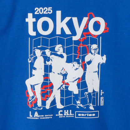 tokyoseries blue Tシャツ　ブルー　S / M / L / XL