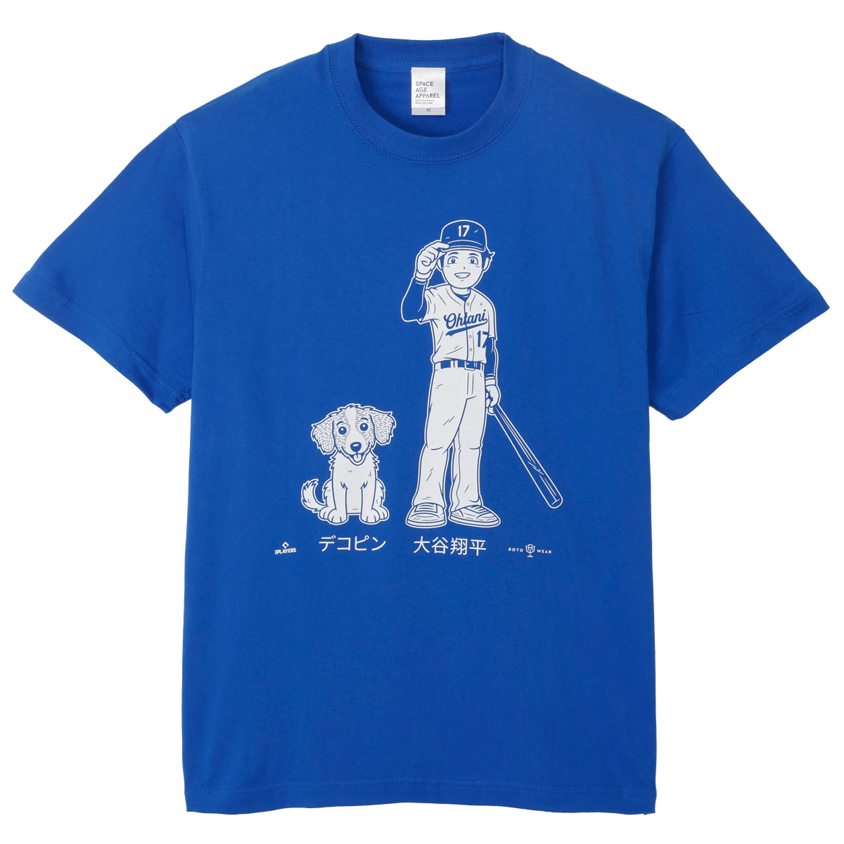 大谷翔平【RotoWear】SHOHEI OHTANI「Shohei & Dekopin」S/M/L/XLサイズ　Tシャツ