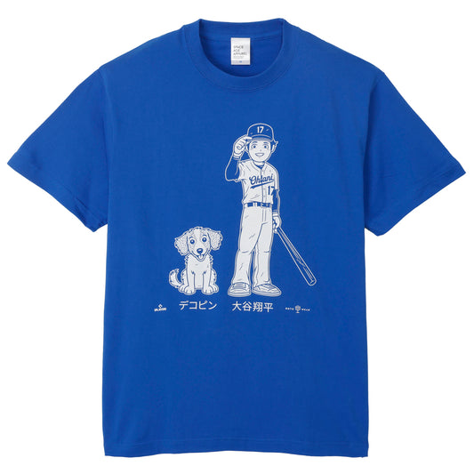 大谷翔平【RotoWear】SHOHEI OHTANI「Shohei & Dekopin」S/M/L/XLサイズ　Tシャツ